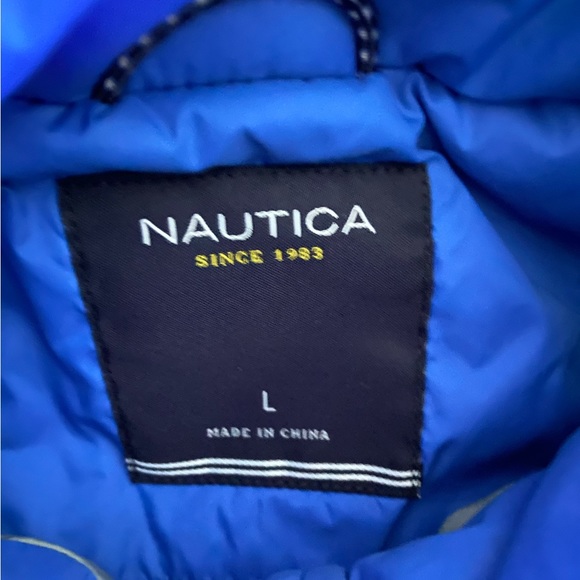 Nautica Men’s Large Primaloft Chevron Jacket - Picture 3 of 6